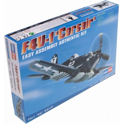 Hobby Boss Vought F4U-1 Corsair Échelle 1:72 - Kit Maquette Avion Hobby Boss Vought F4U-1 Corsair Échelle 1:72 - Kit Maquette Avion