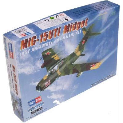 Kit de Modèle Mikoyan MiG-15UTI - Échelle 1:72 - Hobby Boss - Publicité Kit de Modèle Mikoyan MiG-15UTI - Échelle 1:72 - Hobby Boss - Publicité
