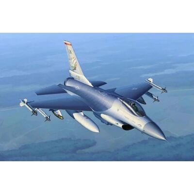 Kit de modèle F-16C Fighting Falcon - Échelle 1/72 Kit de modèle F-16C Fighting Falcon - Échelle 1/72