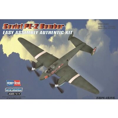 Kit Maquette Avion PE-2 de Hobby Boss - Échelle 1/72 - Publicité Kit Maquette Avion PE-2 de Hobby Boss - Échelle 1/72 - Publicité