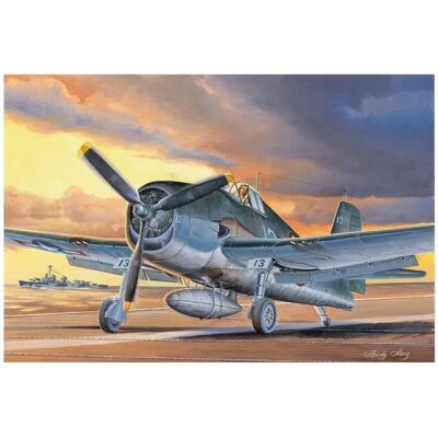 Hobby Boss F6F-3 Hellcat Version tardive 1/48 - Maquette d'avion - Publicité Hobby Boss F6F-3 Hellcat Version tardive 1/48 - Maquette d'avion - Publicité