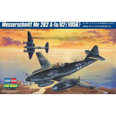 Maquette Hobby Boss Messerschmitt Me 262V056 1:48 - Publicité Maquette Hobby Boss Messerschmitt Me 262V056 1:48 - Publicité