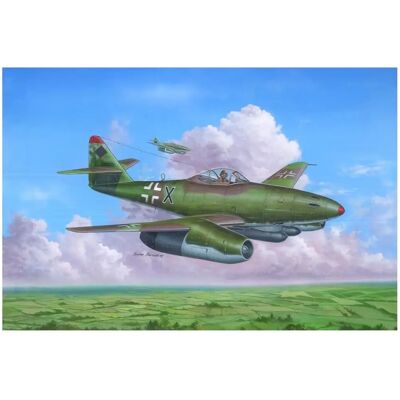Hobby Boss Me 262 A-2a 1/48 - Maquette d'avion - Plus de 240 pièces Hobby Boss Me 262 A-2a 1/48 - Maquette d'avion - Plus de 240 pièces