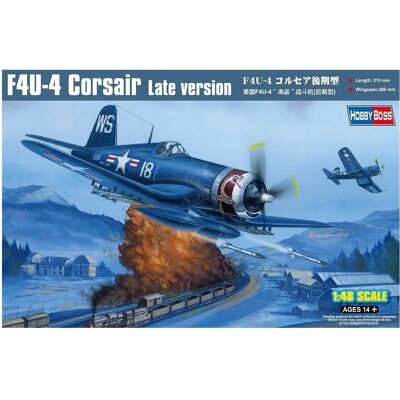 Hobby Boss Vought F4U-4 Corsair späte Version - Flugzeugmodell Hobby Boss Vought F4U-4 Corsair späte Version - Flugzeugmodell