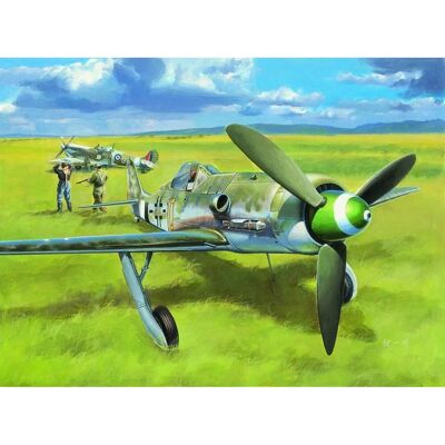 Kit maquette FW190D-13 - 1:48 - Avion - Hobby Boss - Publicité Kit maquette FW190D-13 - 1:48 - Avion - Hobby Boss - Publicité