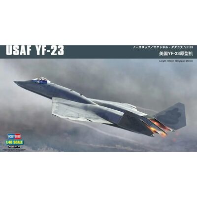 Maquette d'avion Northrop YF-23 Prototype 1/48 Hobby Boss - Publicité Maquette d'avion Northrop YF-23 Prototype 1/48 Hobby Boss - Publicité