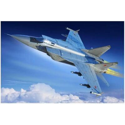 Maquette Mikoyan MiG-31M Foxhound 1/48 Hobby Boss - Publicité Maquette Mikoyan MiG-31M Foxhound 1/48 Hobby Boss - Publicité