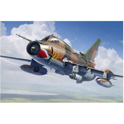 Hobby Boss Sukhoi SU-17M4 Fitter-K Modellbausatz - 1:48 Hobby Boss Sukhoi SU-17M4 Fitter-K Modellbausatz - 1:48
