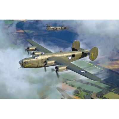 Hobby Boss B-24D Liberator Modellbausatz - Flugzeugmodell Hobby Boss B-24D Liberator Modellbausatz - Flugzeugmodell