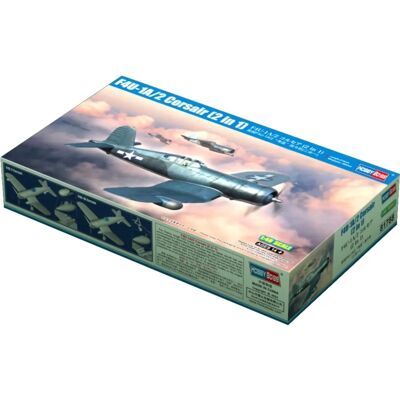 Hobby Boss F4U-1A/2 Corsair Modellbausatz - 1:48 Hobby Boss F4U-1A/2 Corsair Modellbausatz - 1:48