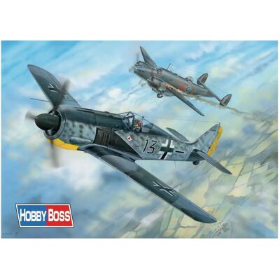 Kit de Modèle Hobby Boss Focke-Wulf FW 190A-5 - Avion - Publicité Kit de Modèle Hobby Boss Focke-Wulf FW 190A-5 - Avion - Publicité