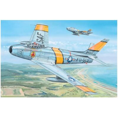 Hobby Boss F-86 Saber 1/18 Modellbausatz - Flugzeug Hobby Boss F-86 Saber 1/18 Modellbausatz - Flugzeug