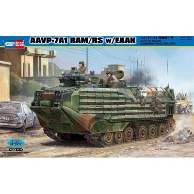 Maquette militaire Hobby Boss AAVP-7A1 RAMS/RS W/EAAK 1/35 - Publicité Maquette militaire Hobby Boss AAVP-7A1 RAMS/RS W/EAAK 1/35 - Publicité