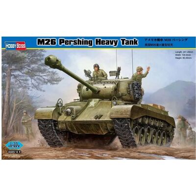 Maquette militaire M26 Pershing 1/35 Hobby Boss - Publicité Maquette militaire M26 Pershing 1/35 Hobby Boss - Publicité