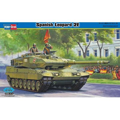 Kit Maquette du Char Leopard 2E Espagnol - 1:35 Hobby Boss - Publicité Kit Maquette du Char Leopard 2E Espagnol - 1:35 Hobby Boss - Publicité