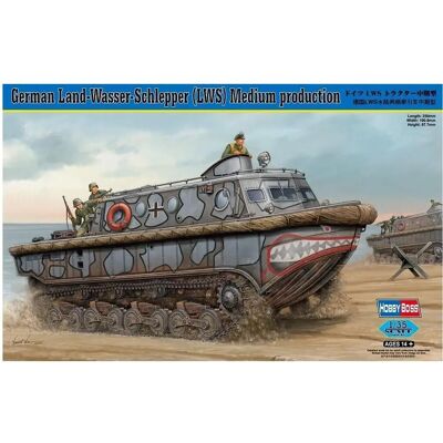 Hobby Boss Deutscher Land-Wasser-Schlepper (LWS) Medium Bausatz Hobby Boss Deutscher Land-Wasser-Schlepper (LWS) Medium Bausatz