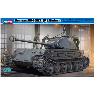 Kit Maquette Militaire Hobby Boss VK4502 Hintern - Échelle 1/35 - Publicité Kit Maquette Militaire Hobby Boss VK4502 Hintern - Échelle 1/35 - Publicité