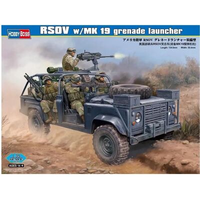 Kit Modèle RSOV - 1/35 Véhicule Militaire Hobby Boss - Publicité Kit Modèle RSOV - 1/35 Véhicule Militaire Hobby Boss - Publicité