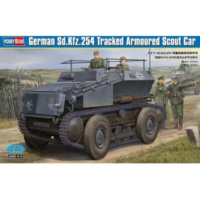 Maquette Hobby Boss Sd.Kfz.254 Voiture de reconnaissance à chenilles 1/35 Maquette Hobby Boss Sd.Kfz.254 Voiture de reconnaissance à chenilles 1/35