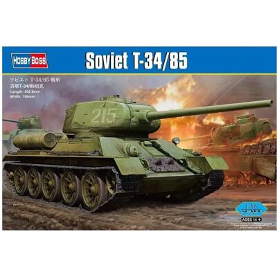 Maquette militaire T34/85 Mod 1944 - Échelle 1/35 Maquette militaire T34/85 Mod 1944 - Échelle 1/35