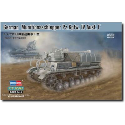 Hobby Boss Wehrmacht Pz.Kfw.IV Ausf.F Modellkit - 1:72 Hobby Boss Wehrmacht Pz.Kfw.IV Ausf.F Modellkit - 1:72