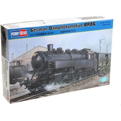 Hobby Boss tysk Kriegslokomotiv BR-86 - Modellbyggsats - 1:72 Hobby Boss tysk Kriegslokomotiv BR-86 - Modellbyggsats - 1:72