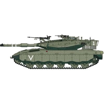 Hobby Boss Merkava Mk.3D - Militär modell 1:72 Hobby Boss Merkava Mk.3D - Militär modell 1:72