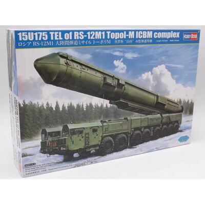 Hobby Boss Militärmodellkit - 15U175 TEL des RS-12M1 Topol-M ICBM-Komplex Hobby Boss Militärmodellkit - 15U175 TEL des RS-12M1 Topol-M ICBM-Komplex