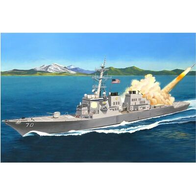 Kit de modèle Hobby Boss USS Hopper DDG-70 - Échelle 1/700 - Publicité Kit de modèle Hobby Boss USS Hopper DDG-70 - Échelle 1/700 - Publicité