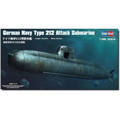 Hobby Boss - Marine allemande Type 212 Sous-marin - 1/350 Hobby Boss - Marine allemande Type 212 Sous-marin - 1/350