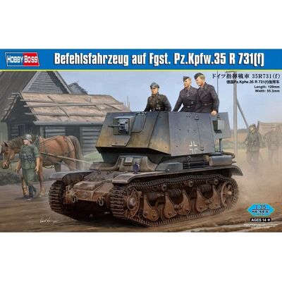Hobby Boss Pz.Kpfw.35R 731 (f) Militärmodellbausatz - 1:35 Hobby Boss Pz.Kpfw.35R 731 (f) Militärmodellbausatz - 1:35