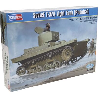 Kit Modèle T-37A Char Léger - 1:35 - Plus de 320 Pièces - Publicité Kit Modèle T-37A Char Léger - 1:35 - Plus de 320 Pièces - Publicité
