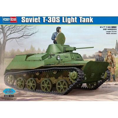 Hobby Boss Russische T-80S Leichtpanzer 1/35 - Militärmodellbausatz Hobby Boss Russische T-80S Leichtpanzer 1/35 - Militärmodellbausatz