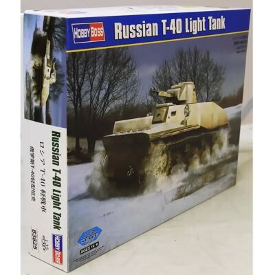 Hobby Boss T-40 Char Léger Modèle - Militaire 1:35 - Publicité Hobby Boss T-40 Char Léger Modèle - Militaire 1:35 - Publicité