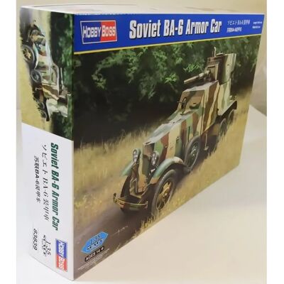 Maquette Soviet BA-6 Amor Car Hobby Boss - 1:35 Diorama Militaire - Publicité Maquette Soviet BA-6 Amor Car Hobby Boss - 1:35 Diorama Militaire - Publicité