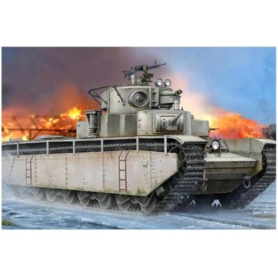 Hobby Boss T-35 Schwerer Panzer - Modellbausatz, 630+ Teile Hobby Boss T-35 Schwerer Panzer - Modellbausatz, 630+ Teile