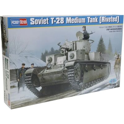 Maquette Hobby Boss T-28 - Char Moyen 1:35 Maquette Hobby Boss T-28 - Char Moyen 1:35