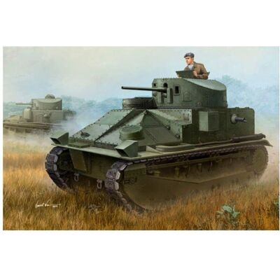 Hobby Boss Vickers Medium Tank Mk.II Modellbausatz - 1/35 Militärfahrzeug Hobby Boss Vickers Medium Tank Mk.II Modellbausatz - 1/35 Militärfahrzeug