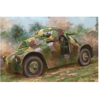 Hobby Boss Skoda PA-2 Turtle Militärmodellbausatz - 1/35 Hobby Boss Skoda PA-2 Turtle Militärmodellbausatz - 1/35