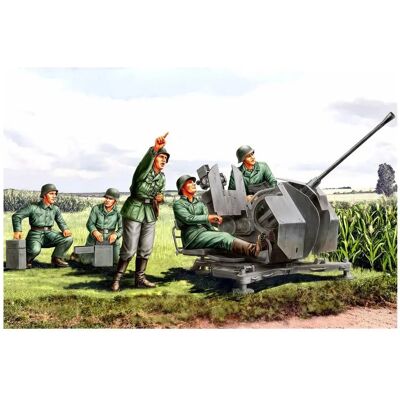 Hobby Boss 1/35 Maßstab Flak38 Figuren-Set Hobby Boss 1/35 Maßstab Flak38 Figuren-Set