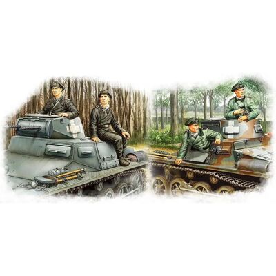 Hobby Boss 1:35 Tysk Panzer besättning Set modell kit Hobby Boss 1:35 Tysk Panzer besättning Set modell kit
