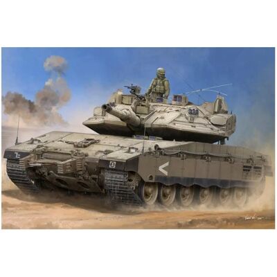 Kit militaire Hobby Boss - IDF Merkava Mk IV - Échelle 1:35 - Publicité Kit militaire Hobby Boss - IDF Merkava Mk IV - Échelle 1:35 - Publicité