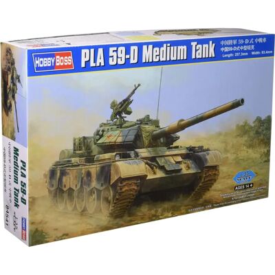 Hobby Boss PLA 59-D Mitteltank Modellbausatz - Militärmodellkit Hobby Boss PLA 59-D Mitteltank Modellbausatz - Militärmodellkit