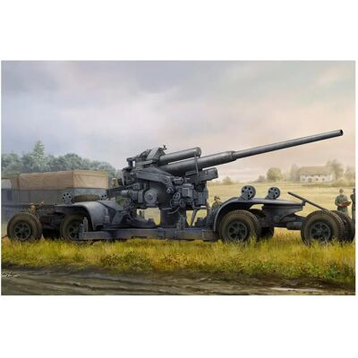 Hobby Boss 1:35 Deutsches 12,8cm FLAK 40 Militärmodellbausatz Hobby Boss 1:35 Deutsches 12,8cm FLAK 40 Militärmodellbausatz