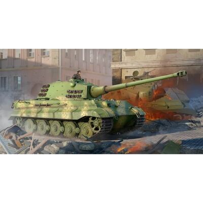 Hobby Boss Pz.Kpfw.VI Tiger II Tank Modellbausatz - 1:35 Hobby Boss Pz.Kpfw.VI Tiger II Tank Modellbausatz - 1:35