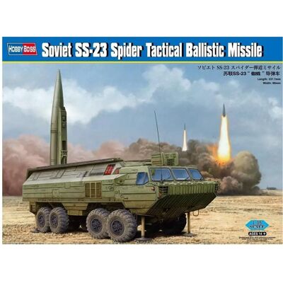 Maquette de camion soviétique SS-23 STBS - 1:35 - Publicité Maquette de camion soviétique SS-23 STBS - 1:35 - Publicité