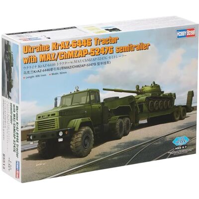 Hobby Boss KraZ-6446 Tractor Kit - 1:35 Military Model Hobby Boss KraZ-6446 Tractor Kit - 1:35 Military Model