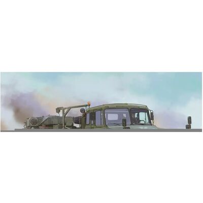 Hobby Boss Military model kit - Scammell Commander with 62 tonne Crane Fruehauf semi-trailer 1:35 Hobby Boss Military model kit - Scammell Commander with 62 tonne Crane Fruehauf semi-trailer 1:35
