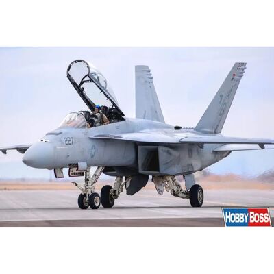 Hobby Boss F/A-18F Super Hornet Modellkit - 1/48 Skala Hobby Boss F/A-18F Super Hornet Modellkit - 1/48 Skala