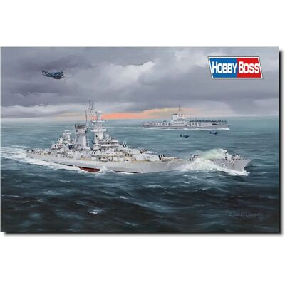 Maquette de bateau USS Hawaii CB-3 0 - Échelle 1/350 - Publicité Maquette de bateau USS Hawaii CB-3 0 - Échelle 1/350 - Publicité